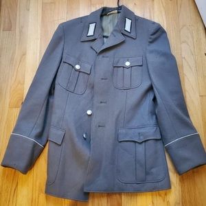 East German Military Jacket fancy size S